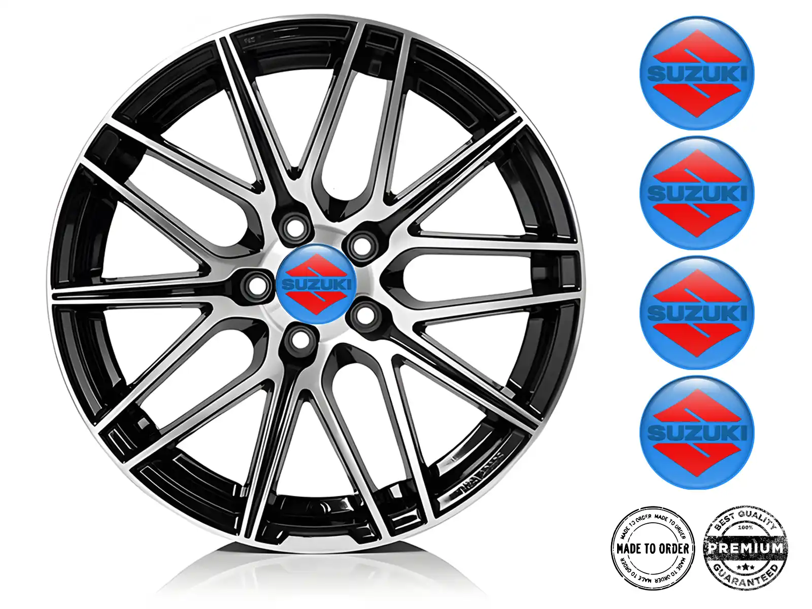 Suzuki Aufkleber Dome Edition Harz Emblem Labels